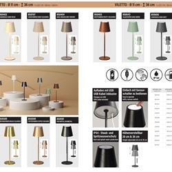 灯饰设计 Fischer & Honsel 2026年德国便携式灯具产品图片电子书