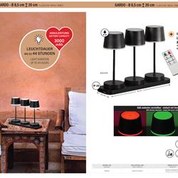 灯饰设计 Fischer & Honsel 2026年德国便携式灯具产品图片电子书