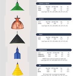 灯饰设计 Bock 美国RLM工具照明灯具产品图片电子目录