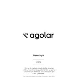 灯饰设计 Agolar 2025年西班牙专业照明灯具产品目录电子书