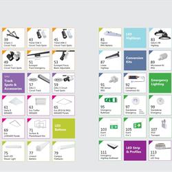 灯饰设计 ECI 2025年商业照明灯具产品图片电子目录