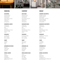 灯饰设计 Star Trading 2025年欧美灯泡灯源图片电子目录