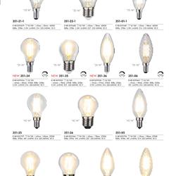 灯饰设计 Star Trading 2025年欧美灯泡灯源图片电子目录