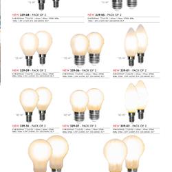 灯饰设计 Star Trading 2025年欧美灯泡灯源图片电子目录