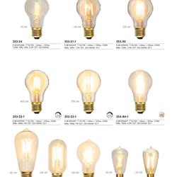 灯饰设计 Star Trading 2025年欧美灯泡灯源图片电子目录