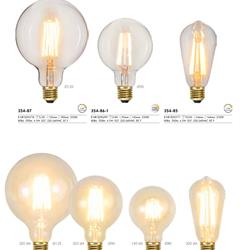 灯饰设计 Star Trading 2025年欧美灯泡灯源图片电子目录