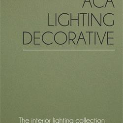 灯具设计 ACA 2026年希腊灯饰品牌产品图片电子目录