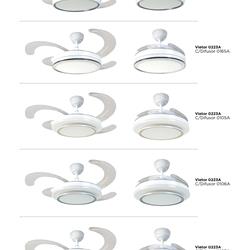 灯饰设计 Kelektron 2025年西班牙风扇灯吊扇灯设计图片电子目录