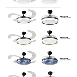 灯饰设计 Kelektron 2025年西班牙风扇灯吊扇灯设计图片电子目录