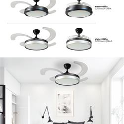 灯饰设计 Kelektron 2025年西班牙风扇灯吊扇灯设计图片电子目录