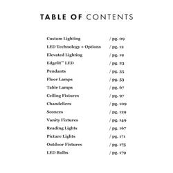 灯饰设计 Majestic 2025年美国灯饰品牌产品图片电子目录