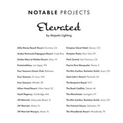 灯饰设计 Majestic 2025年美国灯饰品牌产品图片电子目录