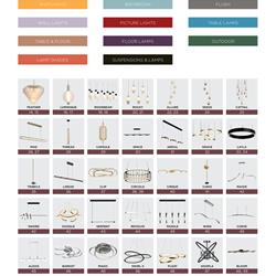 灯饰设计 Searchlight 2026年最新英国流行灯饰图片电子书