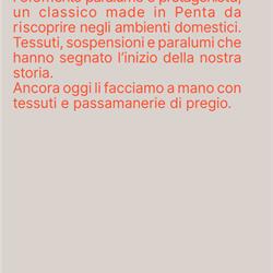 灯饰设计 Penta 2025年意大利面料布艺灯饰设计图片电子目录