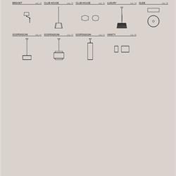 灯饰设计 Penta 2025年意大利面料布艺灯饰设计图片电子目录