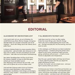 灯饰设计 Fischer & Honsel 2026年德国家居装饰照明电子图册