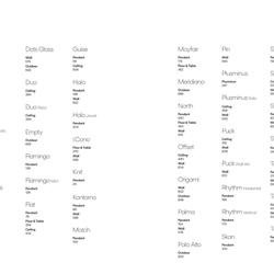 灯饰设计 Vibia 2025年欧美现代简约灯饰设计产品图片目