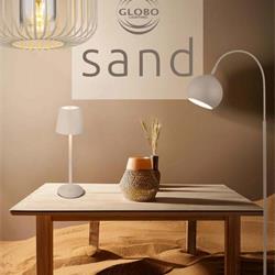 吸顶灯设计:Globo 2025年欧美沙色灯饰设计图片电子书