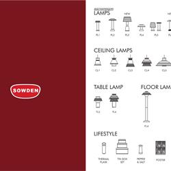 灯饰设计 SOWDEN 2025年意大利简约时尚灯饰设计图片电子书籍