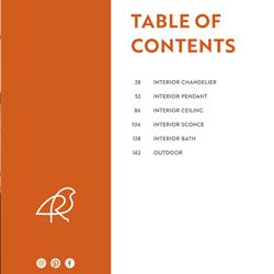 灯饰设计 Lark 2025年美国现代灯饰灯具产品图片电子书