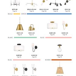灯饰设计 Lark 2025年美国现代灯饰灯具产品图片电子书
