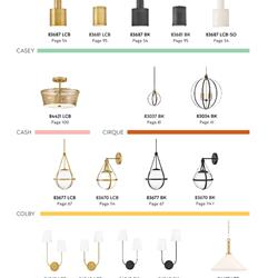 灯饰设计 Lark 2025年美国现代灯饰灯具产品图片电子书