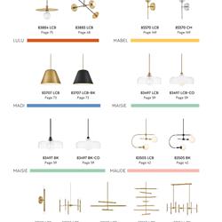 灯饰设计 Lark 2025年美国现代灯饰灯具产品图片电子书