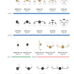 灯饰设计 Lark 2025年美国现代灯饰灯具产品图片电子书