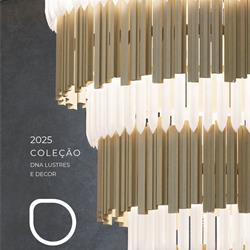 吸顶灯设计:DNA LUSTRES 2025年巴西水晶玻璃灯饰设计图片电子画册