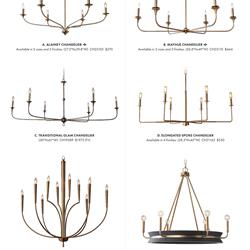 灯饰设计 Shades Of Light 2025年美国家居灯饰图片电子图册