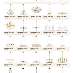 灯饰设计 Rivoli 2025年俄罗斯高档灯饰灯具产品图片宣传册