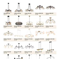 灯饰设计 Rivoli 2025年俄罗斯高档灯饰灯具产品图片宣传册