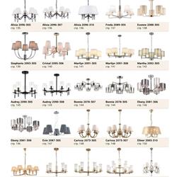 灯饰设计 Rivoli 2025年俄罗斯高档灯饰灯具产品图片宣传册