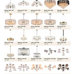 灯饰设计 Rivoli 2025年俄罗斯高档灯饰灯具产品图片宣传册