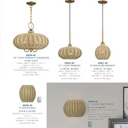 灯饰设计 Livex 2025年美国家居灯饰设计素材图片电子目录