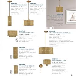 灯饰设计 Livex 2025年美国家居灯饰设计素材图片电子目录