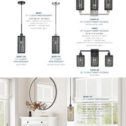 灯饰设计 Livex 2025年美国家居灯饰设计素材图片电子目录