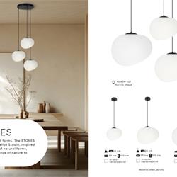 灯饰设计 Candellux 2025年新品波兰现代时尚灯具产品图片