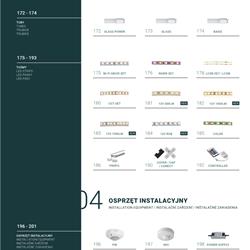 灯饰设计 LED-POL 2025年波兰节能照明灯具图片电子目录