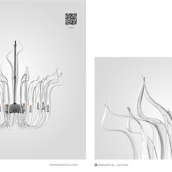 灯饰设计 Iris Cristal 2025年捷克玻璃灯饰图片电子目录
