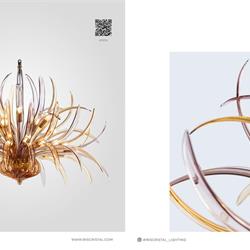 灯饰设计 Iris Cristal 2025年捷克玻璃灯饰图片电子目录