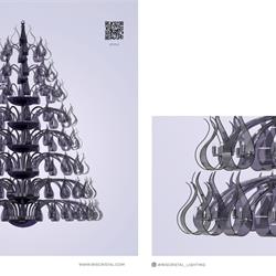 灯饰设计 Iris Cristal 2025年捷克玻璃灯饰图片电子目录