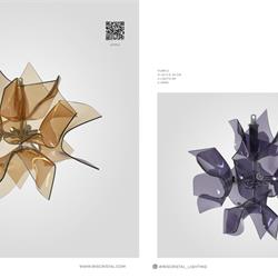 灯饰设计 Iris Cristal 2025年捷克玻璃灯饰图片电子目录