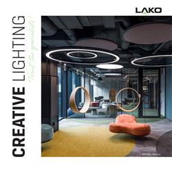 Lako 2025年波兰现代LED创意灯饰设计电子图册