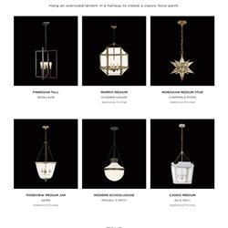 灯饰设计 Visual Comfort 2025年秋季美国时尚灯饰图片电子书