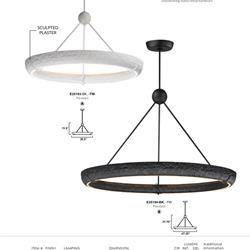 灯饰设计 ET2 2025年美国知名灯饰品牌产品完整目录