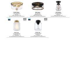 灯饰设计 Westinghouse 2025年新品美国灯饰产品图片电子书