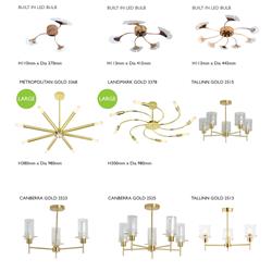 灯饰设计 TP24 2025年英国现代LED灯具图片电子目录