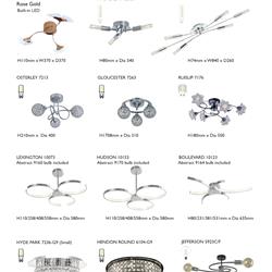 灯饰设计 TP24 2025年英国现代LED灯具图片电子目录