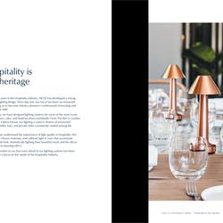 灯饰设计 NEOZ 2025年高档酒店餐厅无绳台灯图片电子目录